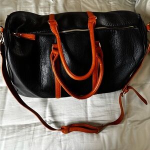 Sole Society Leather Duffel Bag
